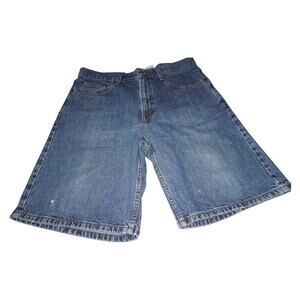Vintage Levi’s 550 Relaxed Fit Denim Shorts Blue Jean Cutoffs 90s USA Made Style